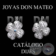 DIJES DE FILIGRANA DE PLATA - JOYAS DON MATEO